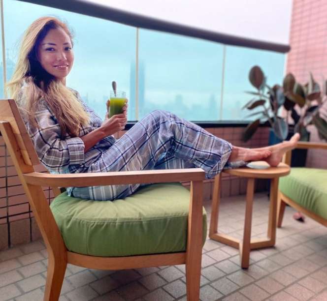 6 Potret Apartemen Shanty Paredes di Hong Kong, Mewah Banget!