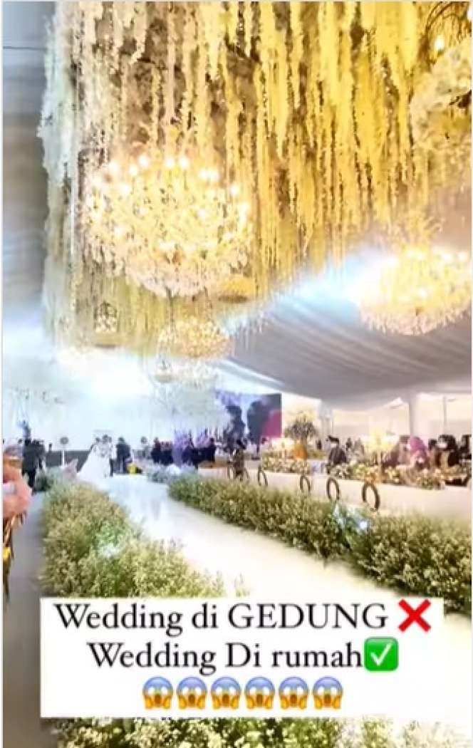 Viral Potret Nikahan Sultan Lampung yang Digelar Di Rumah Habiskan Biaya Rp1 Miliar!