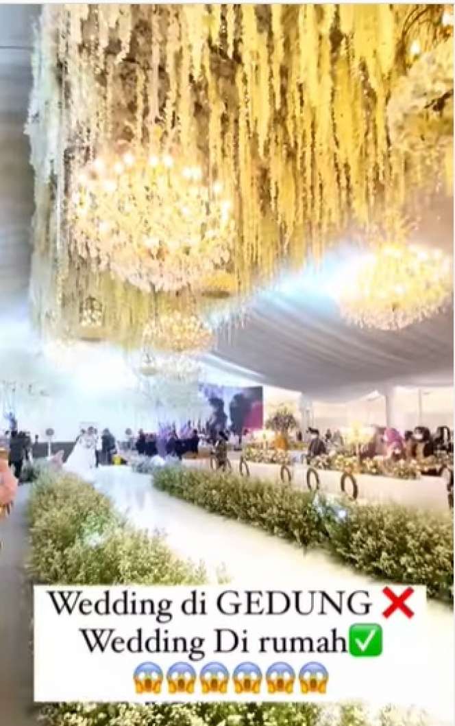 Viral Potret Nikahan Sultan Lampung yang Digelar Di Rumah Habiskan Biaya Rp1 Miliar!