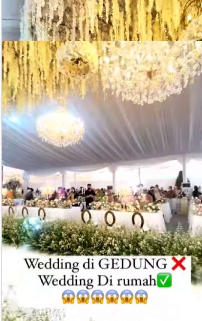 Viral Potret Nikahan Sultan Lampung yang Digelar Di Rumah Habiskan Biaya Rp1 Miliar!
