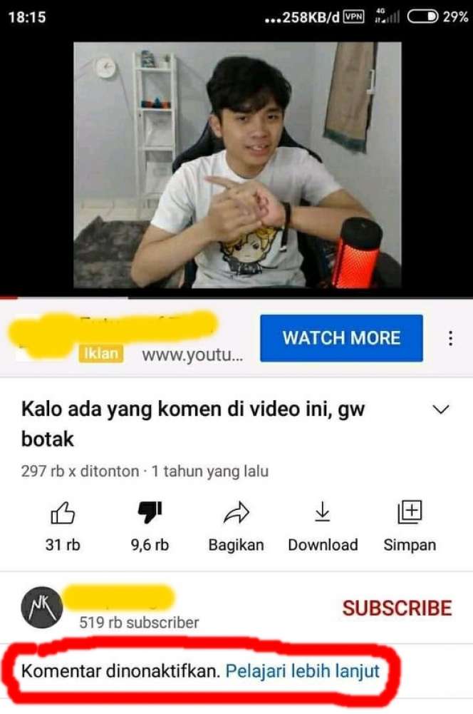 10 Konten Nyeleneh di YouTube, Bikin Geleng-Geleng Kepala!