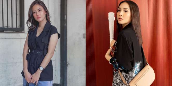 Potret Adu Gaya Nagita Slavina VS Nita Gunawan