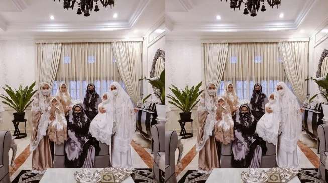 7 Potret Rumah Megah Syahrini di Bogor, Bak Tinggal di Istana Princess!