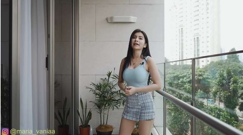 10 Potret Apartemen Maria Vania yang Super Mewah, Spot Berendam Bikin Ngilu, Enak Banget!