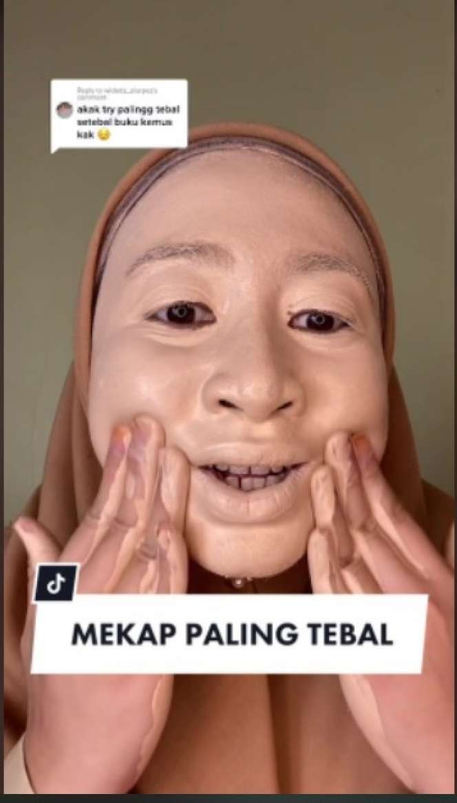 Pakai Makeup 10 Lapis, Perubahan Wanita Ini Sukses Bikin Pangling!