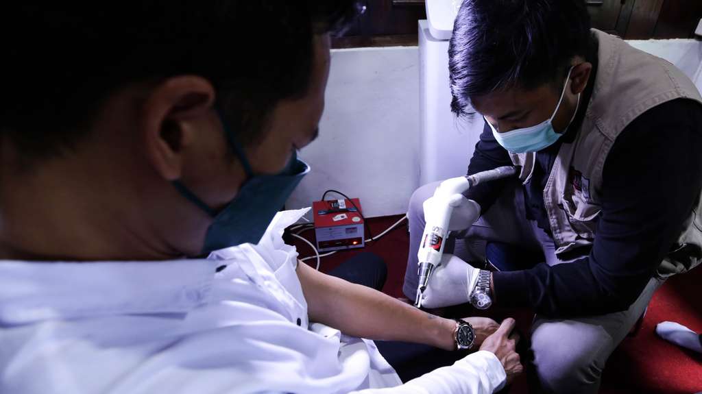FOTO: Roadshow Hapus Tato Gratis Untuk Semua Kalangan di Jakarta 