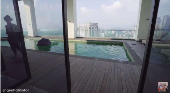 Tak Kunjung Pulang ke Indonesia, Inilah 9 Potret Apartemen Gen Halilintar di Malaysia, Super Mewah!