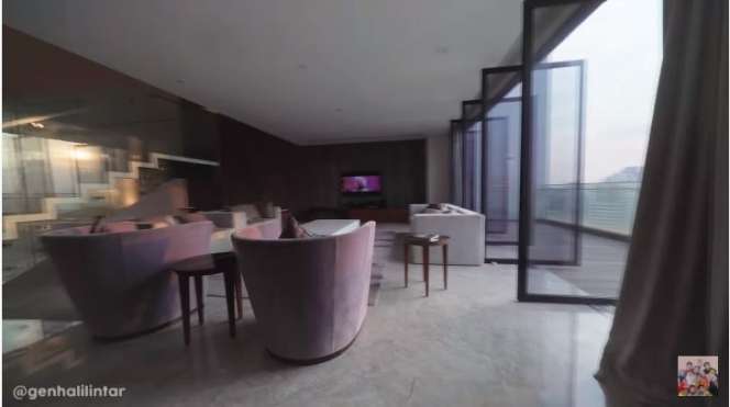 Tak Kunjung Pulang ke Indonesia, Inilah 9 Potret Apartemen Gen Halilintar di Malaysia, Super Mewah!