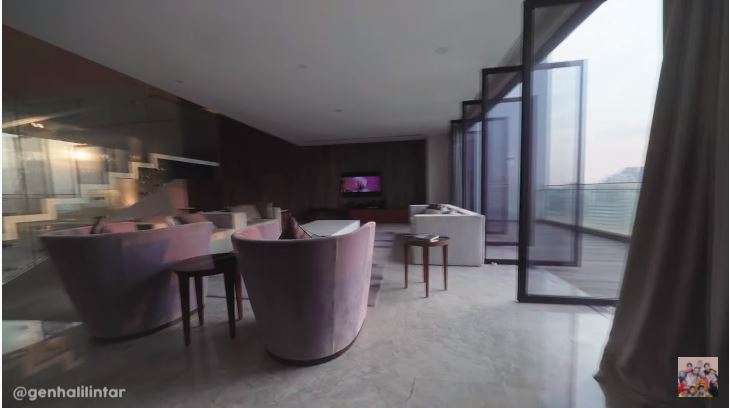 Tak Kunjung Pulang ke Indonesia, Inilah 9 Potret Apartemen Gen Halilintar di Malaysia, Super Mewah!