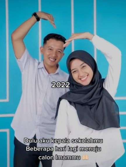 Kisah Cinta Kepsek di Lampung yang Nikahi Muridnya Sendiri, ‘Dulu Kepala Sekolah Kini Jadi Kepala Rumah Tangga’