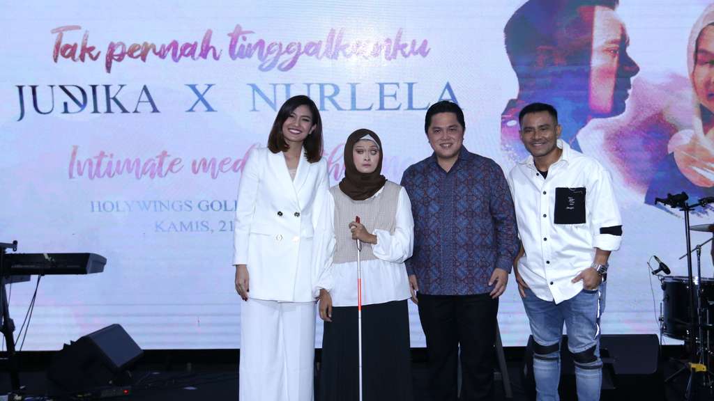 FOTO: Erick Thohir Jadi Model Video Klip Singel Terbaru Judika 'Tak Pernah Tinggalkanku'
