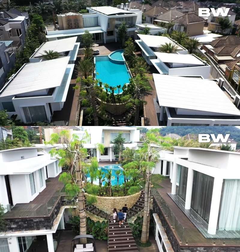 Adu Mewah 6 Rumah Bos Kosmetik, Felicya Angelista Bak Istana, Ada Landasan Helikopter!
