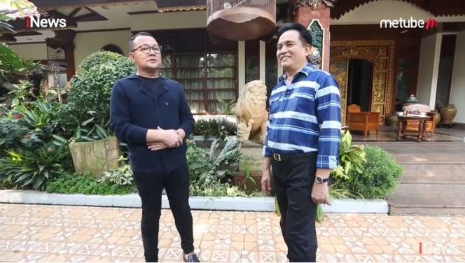 10 Potret Rumah Yusril Ihza Mahendra yang ‘Nyaris’ Jadi Presiden, Bak Bangunan Kastil China!