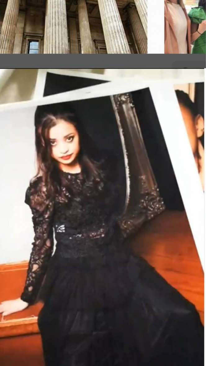 Potret Angie Virgin Ajak Anak Ngabuburit di Kota London 