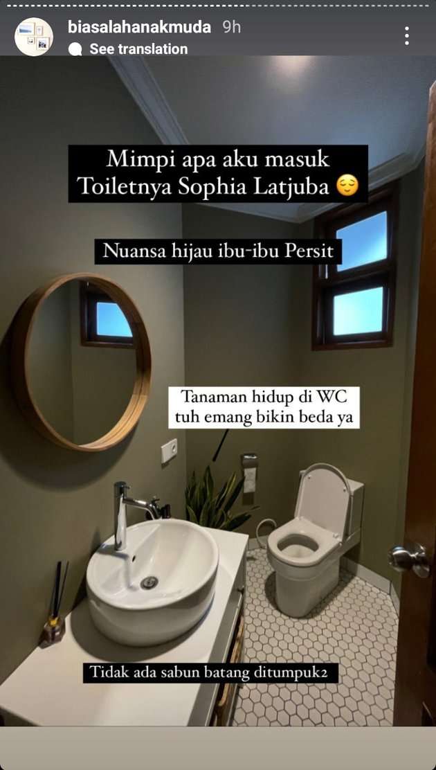 10 Potret Rumah Sophia Latjuba, Ternyata Masih Ngontrak, Banyak Jemuran Kerupuk di Genteng!
