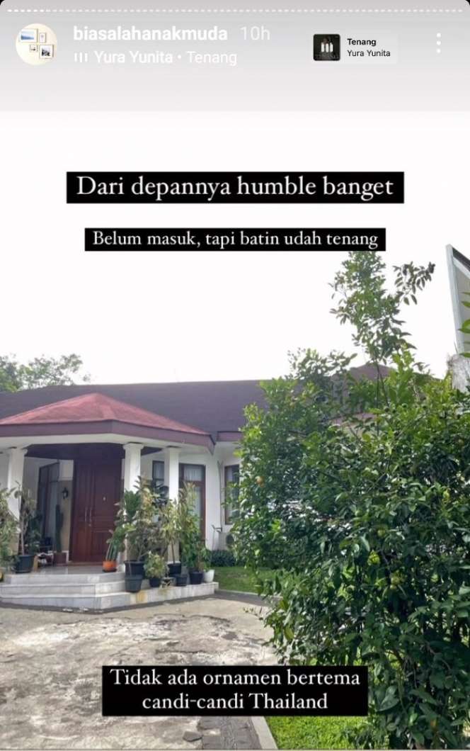 10 Potret Rumah Sophia Latjuba, Ternyata Masih Ngontrak, Banyak Jemuran Kerupuk di Genteng!