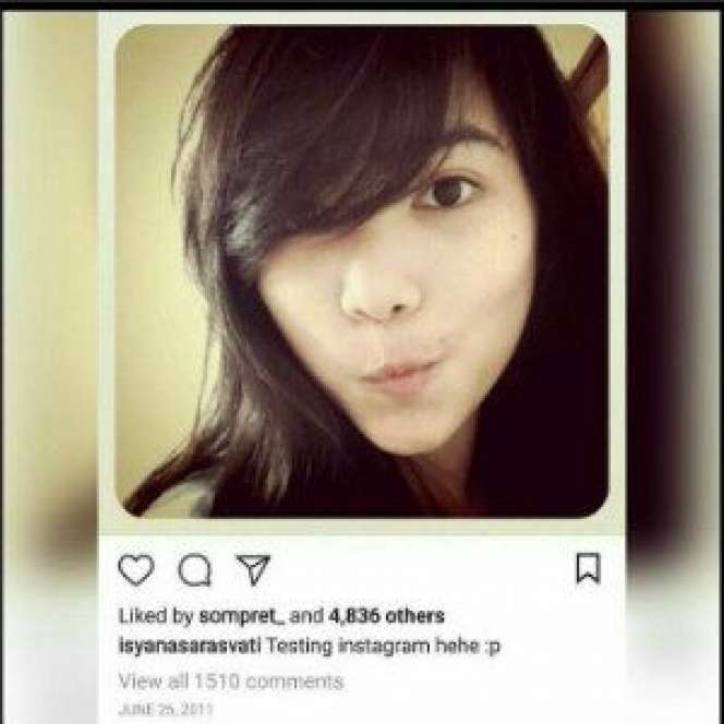 Foto Pertama 10 Artis yang Diposting di Instagram, Isyana Sarasvati Masih Alay Banget!