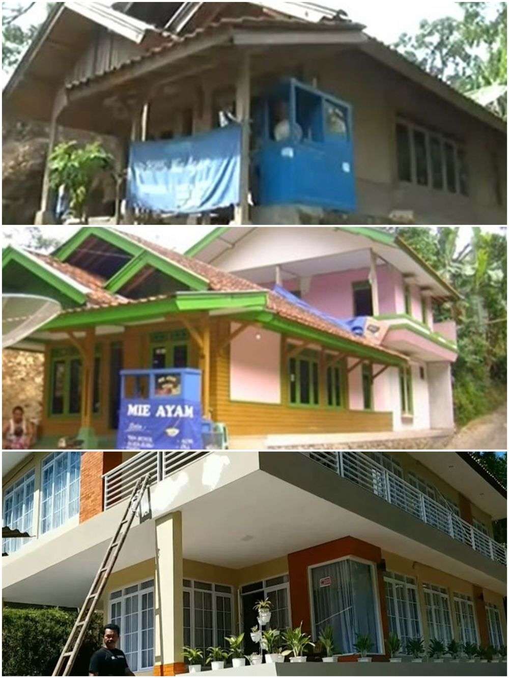 9 Potret Rumah Masa Kecil Pedangdut Zaman Susah, Banyak yang Tinggal di Gubuk Beralas Tanah!