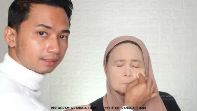 Potret Sebelum dan Sesudah Nenek 75 Tahun Di Rias MUA, Hasilnya Bikin Tercengang!