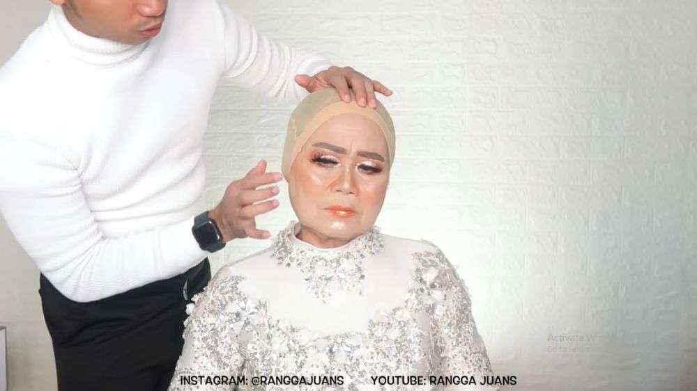 Potret Sebelum dan Sesudah Nenek 75 Tahun Di Rias MUA, Hasilnya Bikin Tercengang!
