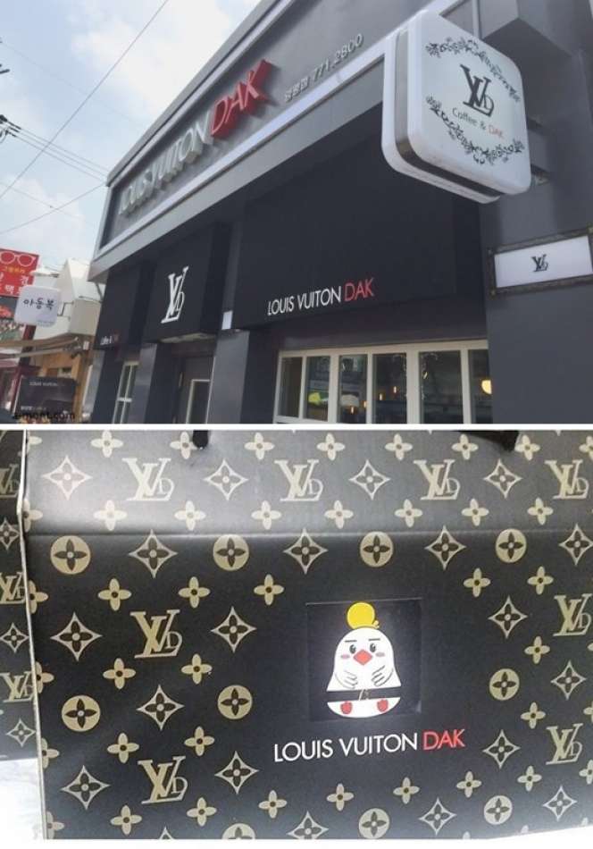 8 Potret Lucu Orang Pakai Merek Louis Vuitton KW, Malah Bikin Ngakak!