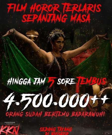 Film KKN di Desa Penari Tembus 4,5 Juta Penonton