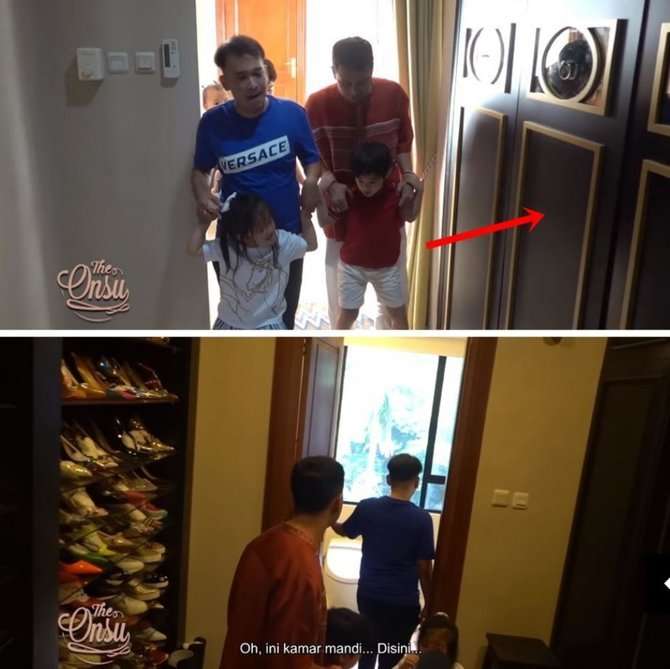 5 Potret Kamar Mandi Artis dengan ‘Pintu Rahasia’, Arya Saloka Bak Harta Karun Tersembunyi!