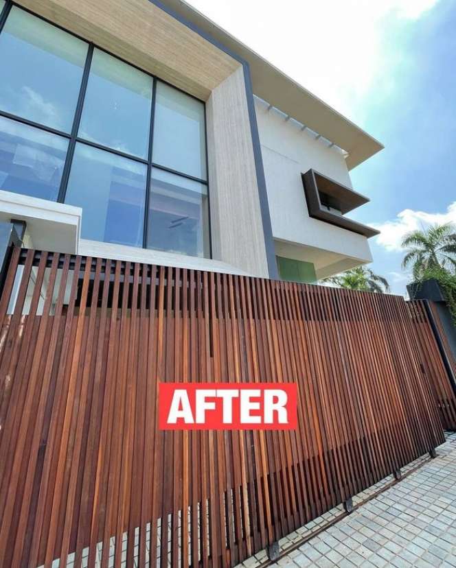 Potret Rumah Arief Muhammad Sebelum dan Sesudah Tiang Listrik Dipindah, Warganet: Kok Bisa?