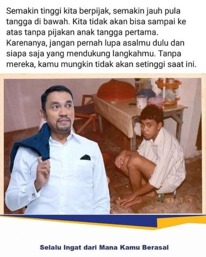 8 Potret Lawas Ahmad Sahroni, Dulu Tukang Semir Sepatu Kini Jadi Crazy Rich Tanjung Priok!