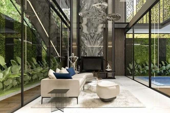 Potret Desain Rumah Baru Ayu Ting Ting yang Lagi Dibangun: Mewah Serba Kaca, Ada Kolam Renang Dekat Ruang Keluarga