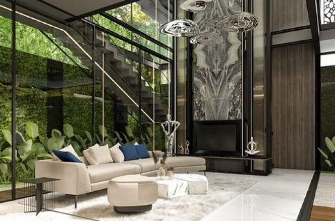 Potret Desain Rumah Baru Ayu Ting Ting yang Lagi Dibangun: Mewah Serba Kaca, Ada Kolam Renang Dekat Ruang Keluarga