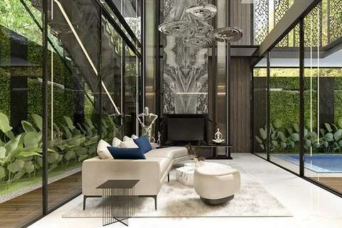 Potret Desain Rumah Baru Ayu Ting Ting yang Lagi Dibangun: Mewah Serba Kaca, Ada Kolam Renang Dekat Ruang Keluarga