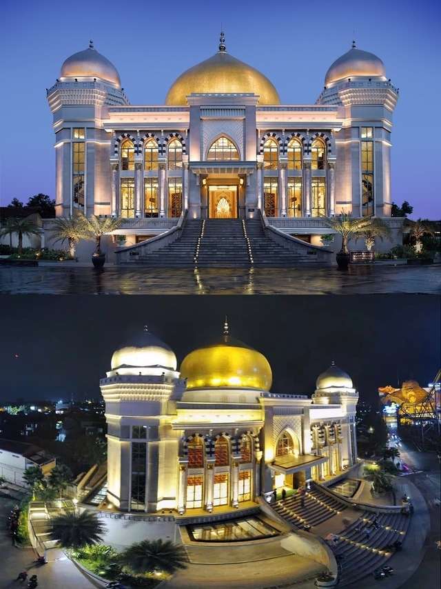 Adu Mewah 4 Masjid Milik Pejabat Kaya Raya, Yusuf Hamka Paling Unik Berbentuk Kastil Cina
