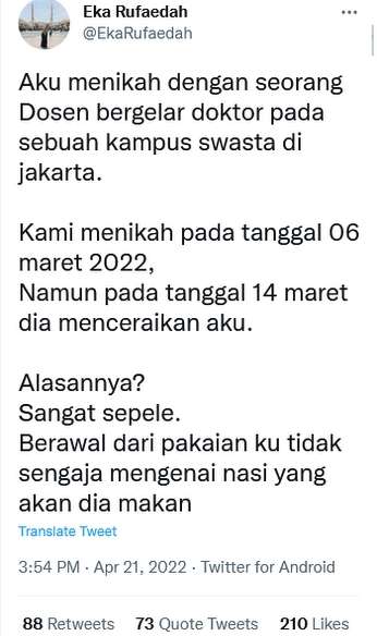 Ingat Wanita yang Dicerai Suami Usai 8 Hari Nikah, Gegara Masalah Cuci Beras? Nasibnya Miris, Lihat 8 Potretnya