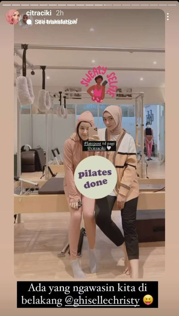 Potret Citra Kirana Antar Anak Vaksin Tanpa Ditemani Rezky Aditya