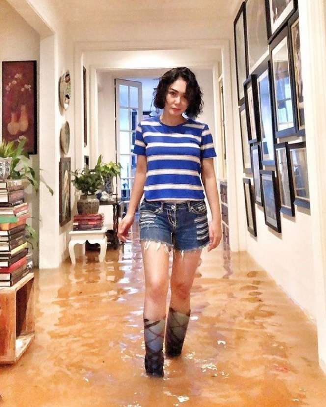 10 Potret Rumah Artis Saat Terendam Banjir, Kondisi ‘Istana’ Yuni Shara Sampai Trending Twitter!