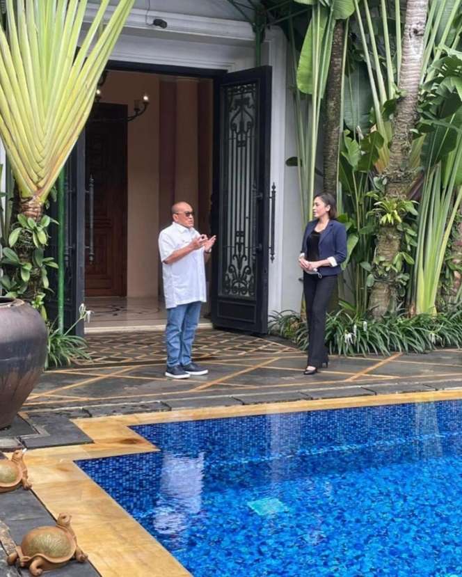 10 Potret Rumah Aburizal Bakrie yang Jarang Tersorot, Mewahnya Bak Istana Gedung Putih di Amerika