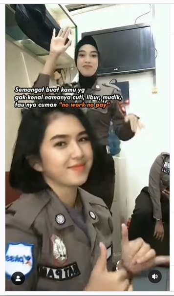 Saingi Polwan, Intip 8 Potret Satpam Cantik Lagi Berkumpul, Warga Auto Pengen Digrebek!