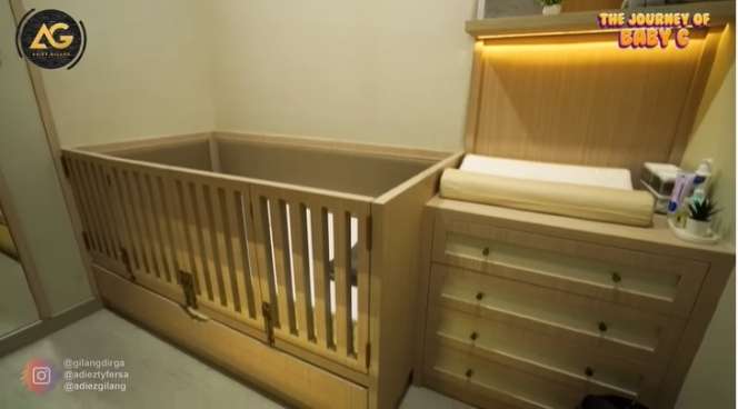 Disulap Super Keren, Inilah Potret Kamar Baby G Anak Adiezty Fersa dan Gilang Dirga, yang Siap Ditempati!