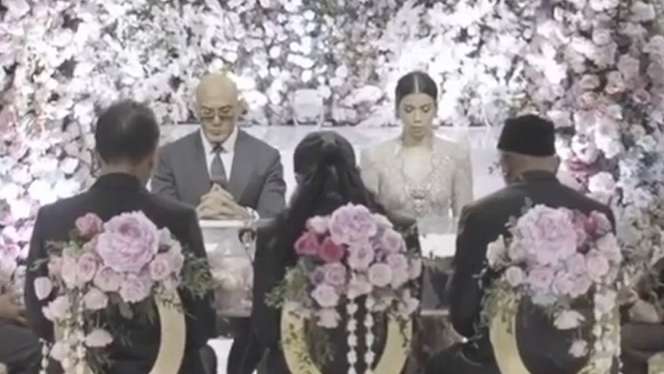 Potret Deddy Corbuzier dan Sabrina Chairunnisa Menikah di Tanggal Cantik