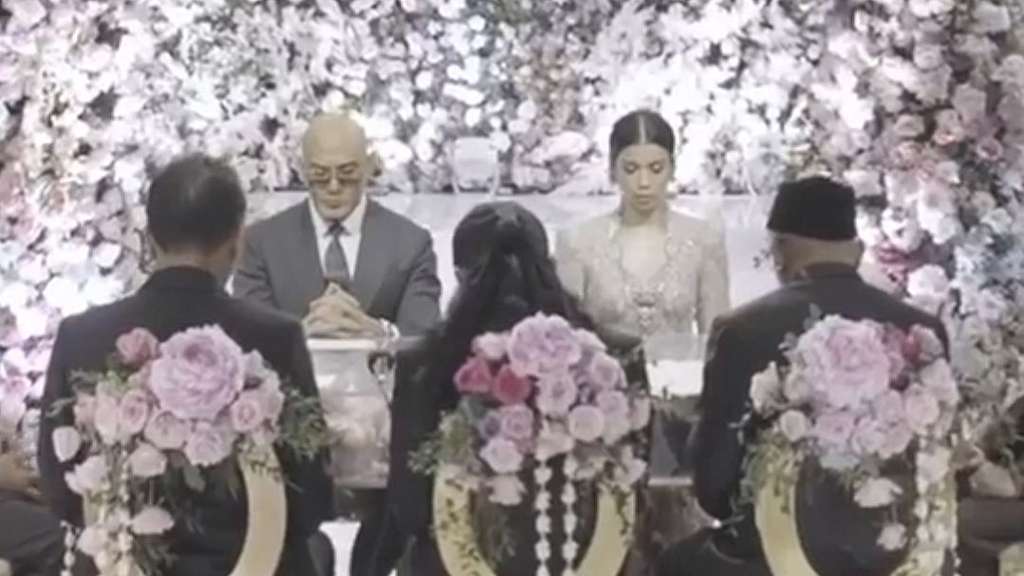 Potret Deddy Corbuzier dan Sabrina Chairunnisa Menikah di Tanggal Cantik