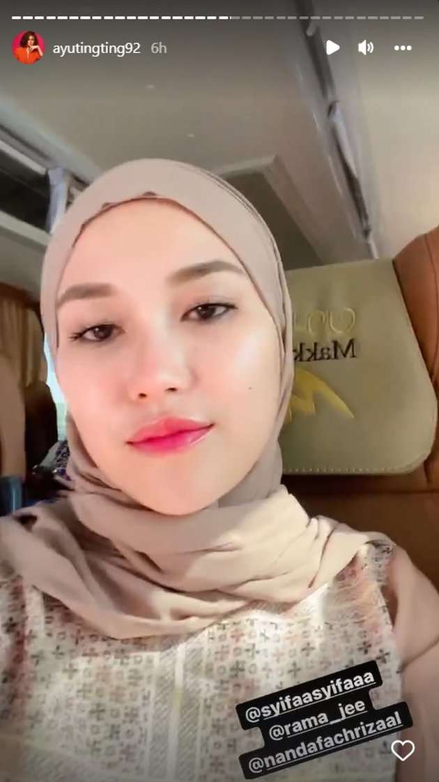 Jalani Ibadah Umroh Ayu Ting Ting Disebut Makin Cantik, Pakai Busana Milik Ivan Gunawan