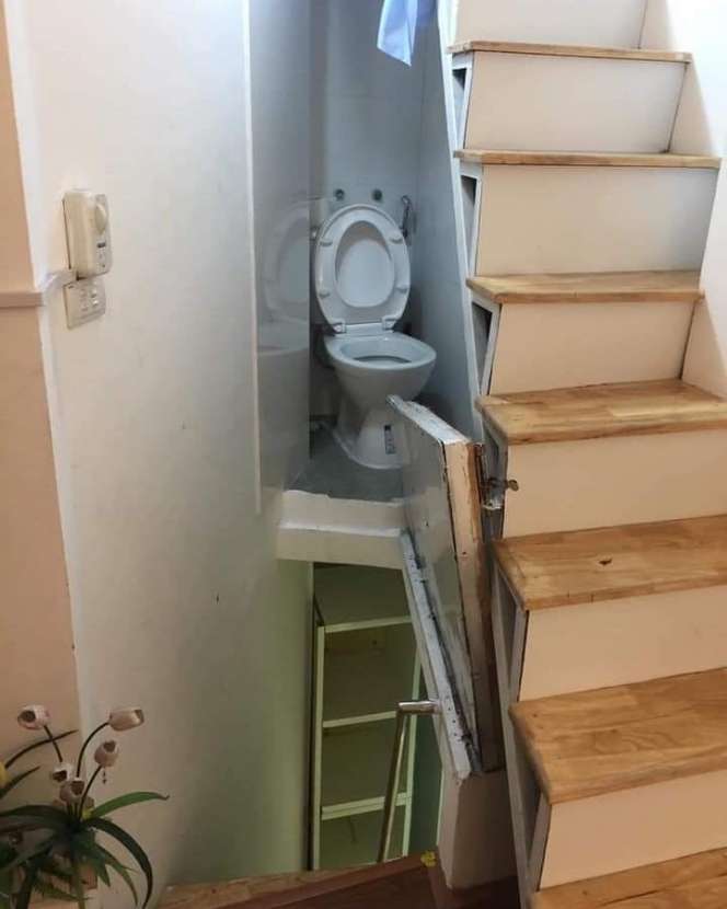 10 Potret Toilet Nyeleneh di Tempat Tak Biasa, Bikin Mikir Dua Kali!