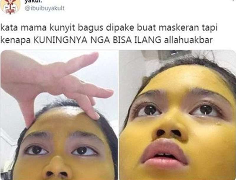 10 Tutorial Nyeleneh Bikin Wajah Glowing, Endingnya Bikin Ngakak!