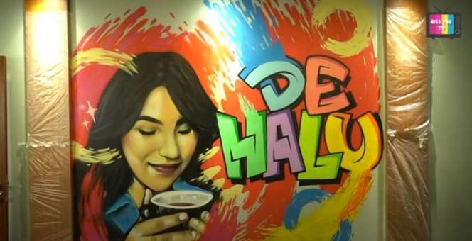 10 Potret Cafe ‘De Halu’ Milik Ayu Ting Ting, Ada Mural Karya Wendy Cagur, Keren Abis!