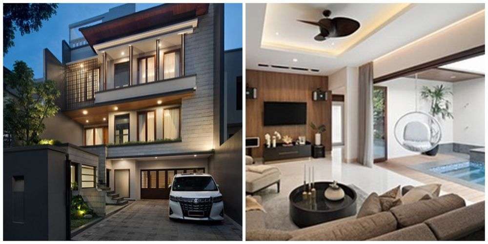 Adu Mewah 5 Rumah Artis yang Punya 4 Lantai, Milik Zaskia Sungkar Paling Megah Bak Menara