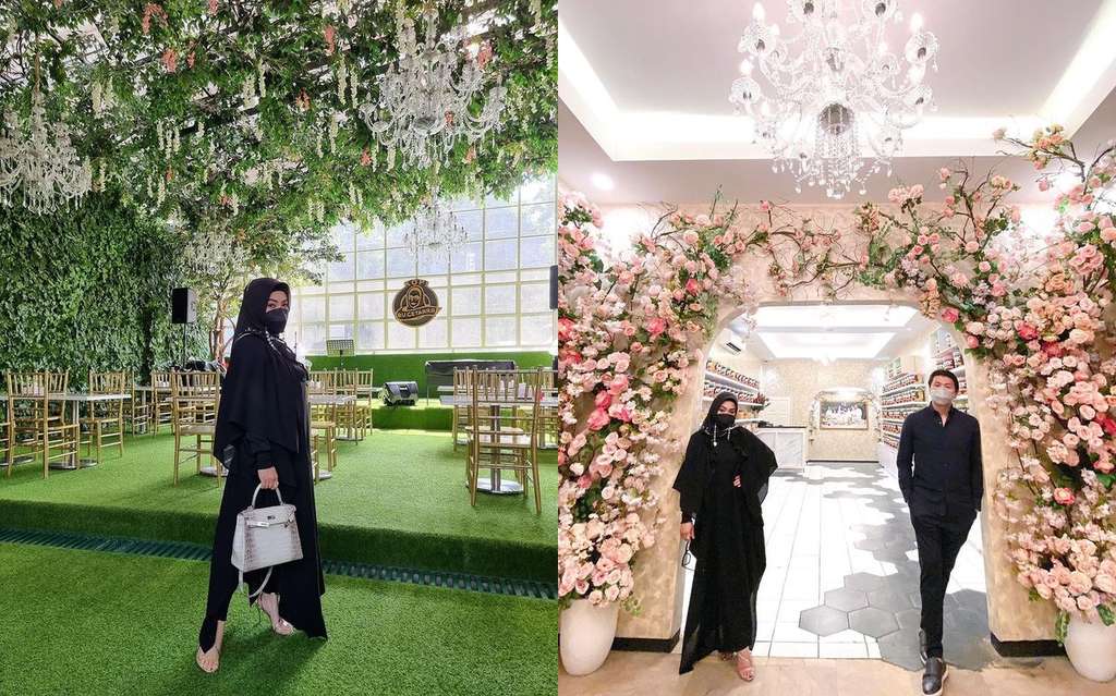 6 Potret Restoran Sunda Milik Artis, Syahrini Berkonsep Taman Surga, Penuh Bunga Indah Banget!
