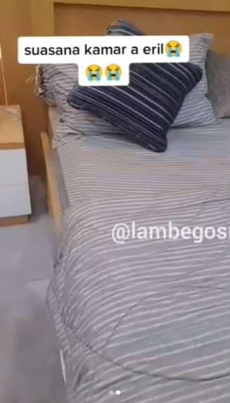 7 Potret Kondisi Kamar Eril Setelah Ditinggalkan, Netizen Salfok Bantalnya: Bikin Mewek!