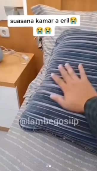 7 Potret Kondisi Kamar Eril Setelah Ditinggalkan, Netizen Salfok Bantalnya: Bikin Mewek!
