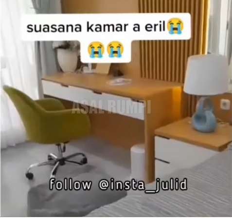 7 Potret Kondisi Kamar Eril Setelah Ditinggalkan, Netizen Salfok Bantalnya: Bikin Mewek!